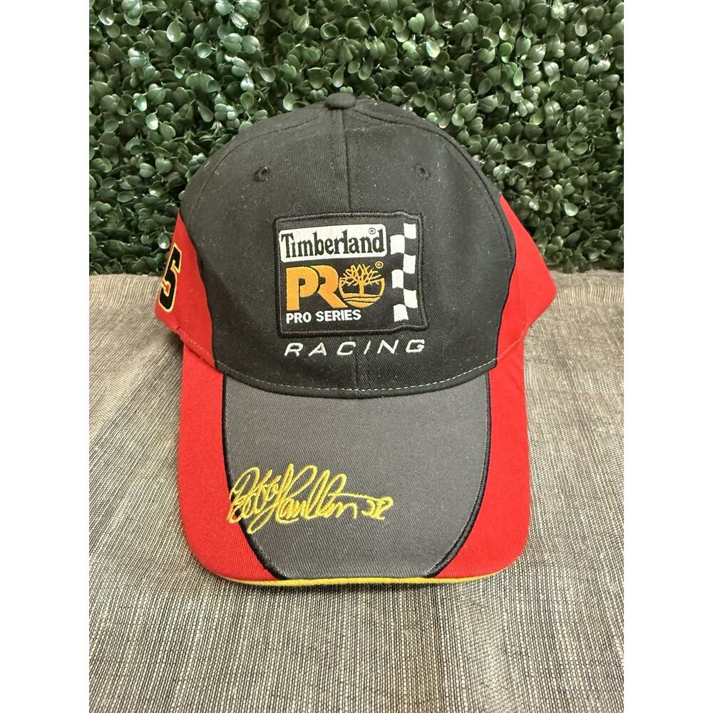 Bobby Hamilton JR. Racing Team Timberland Pro Series Adjustable Hat Cap # 35